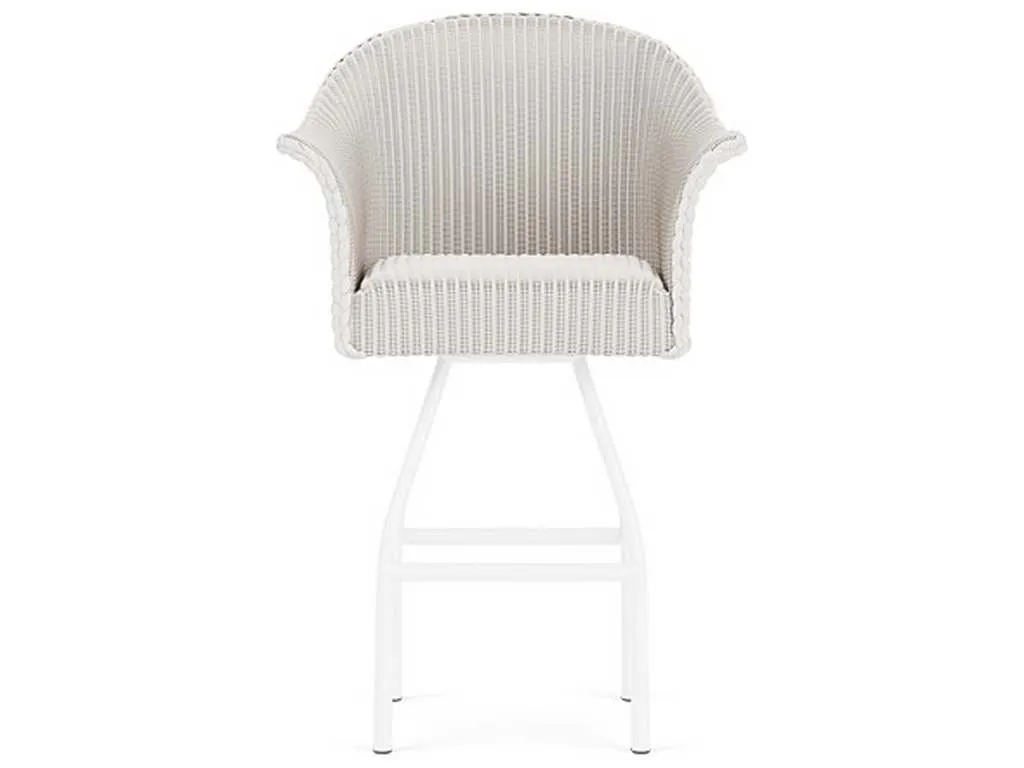 Lloyd Flanders 124309 All Seasons Swivel Bar Stool with Padded Seat