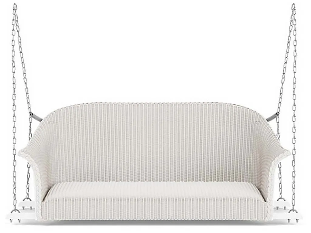 Lloyd Flanders 124319 All Seasons Settee Swing with Padded Seat