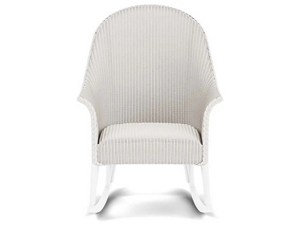 Lloyd Flanders 124336 All Seasons High Back Porch Rocker with Padded Seat