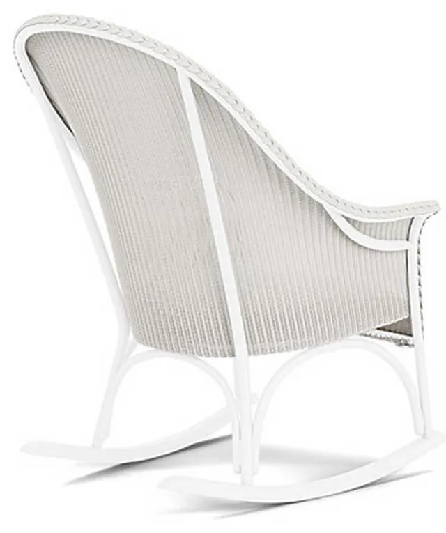 Lloyd Flanders 124336 All Seasons High Back Porch Rocker with Padded Seat Lloyd Flanders 124336 All Seasons High Back Porch Rocker with Padded Seat