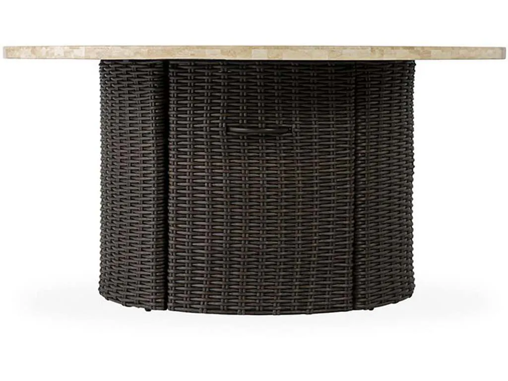 Lloyd Flanders 298099 Mesa 48 Inch Round Fire Table