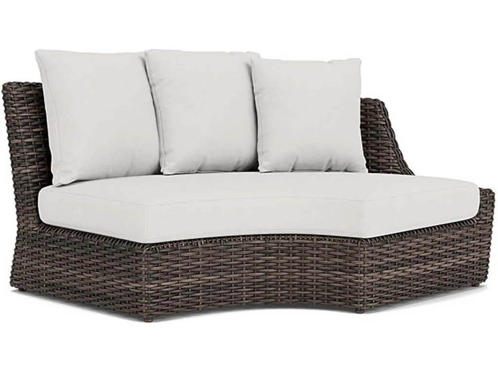 Lloyd Flanders 241057 Largo Left Arm Curved Sofa Sectional