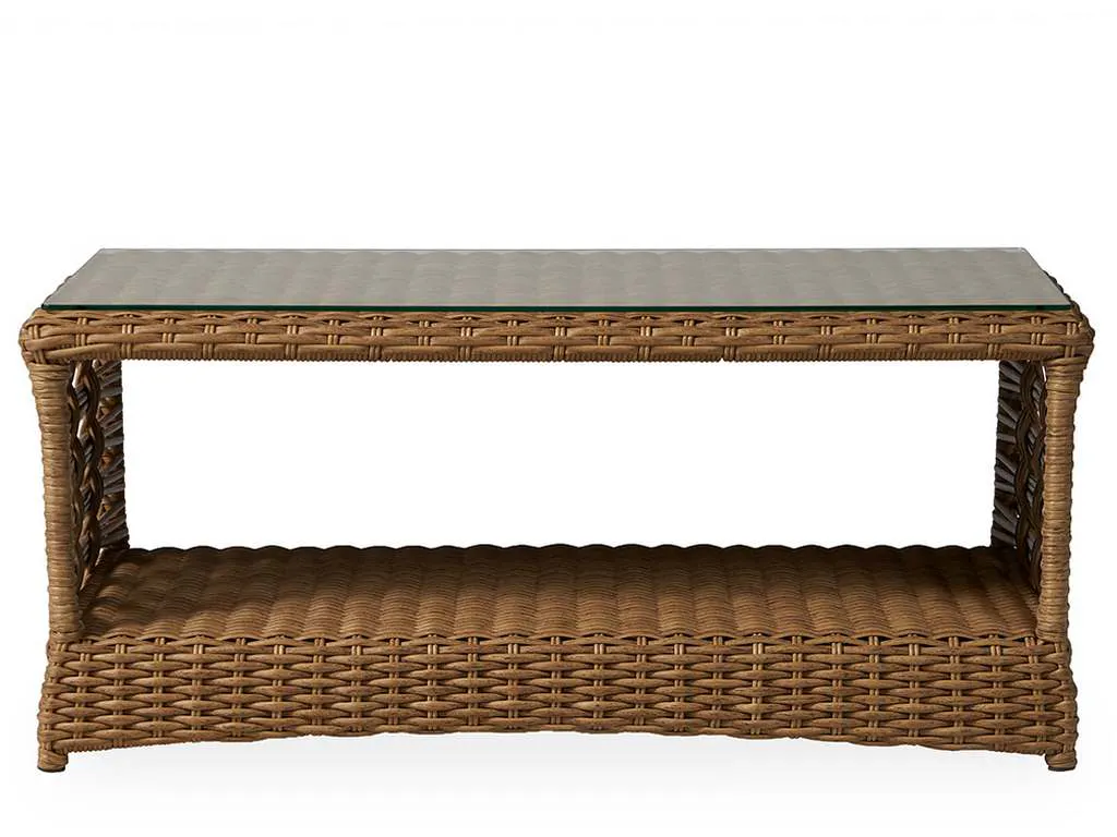 Lloyd Flanders 331044 Magnolia 43 Inch Rectangular Cocktail Table
