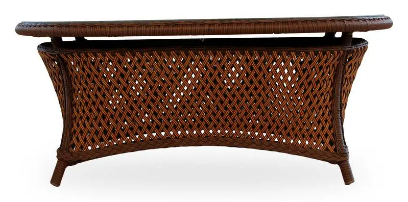 Lloyd Flanders 71952 Grand Traverse 43 Inch Oval Cocktail Table Lloyd Flanders 71952 Grand Traverse 43 Inch Oval Cocktail Table