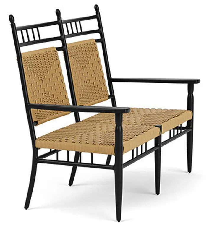 Lloyd Flanders 77259 Low Country Cushionless Settee Lloyd Flanders 77259 Low Country Cushionless Settee