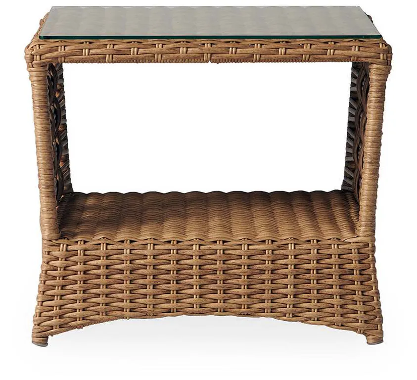 Lloyd Flanders 331043 Magnolia 25 Inch Rectangular End Table Lloyd Flanders 331043 Magnolia 25 Inch Rectangular End Table