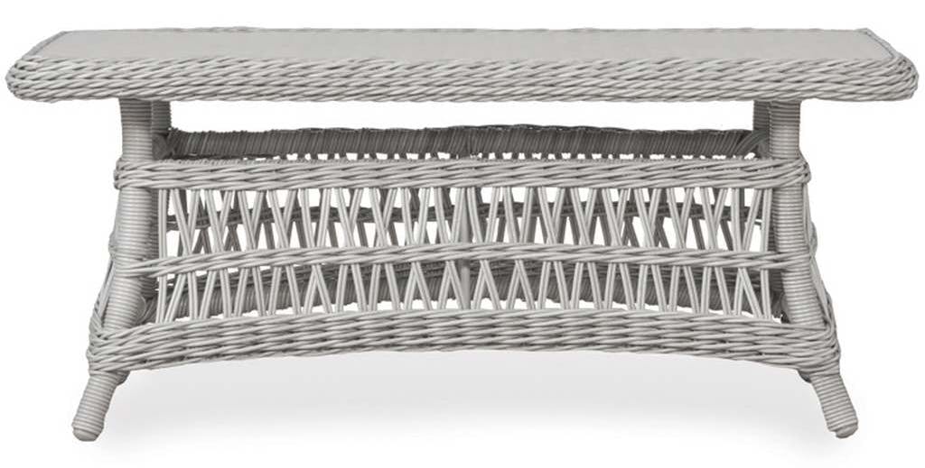 Lloyd Flanders 273144 Mackinac 44 Inch Rectangular Cocktail Table Lloyd Flanders 273144 Mackinac 44 Inch Rectangular Cocktail Table