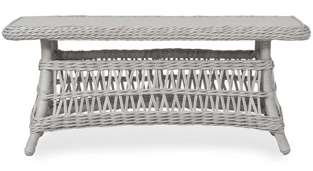 Lloyd Flanders 273144 Mackinac 44 Inch Rectangular Cocktail Table Lloyd Flanders 273144 Mackinac 44 Inch Rectangular Cocktail Table