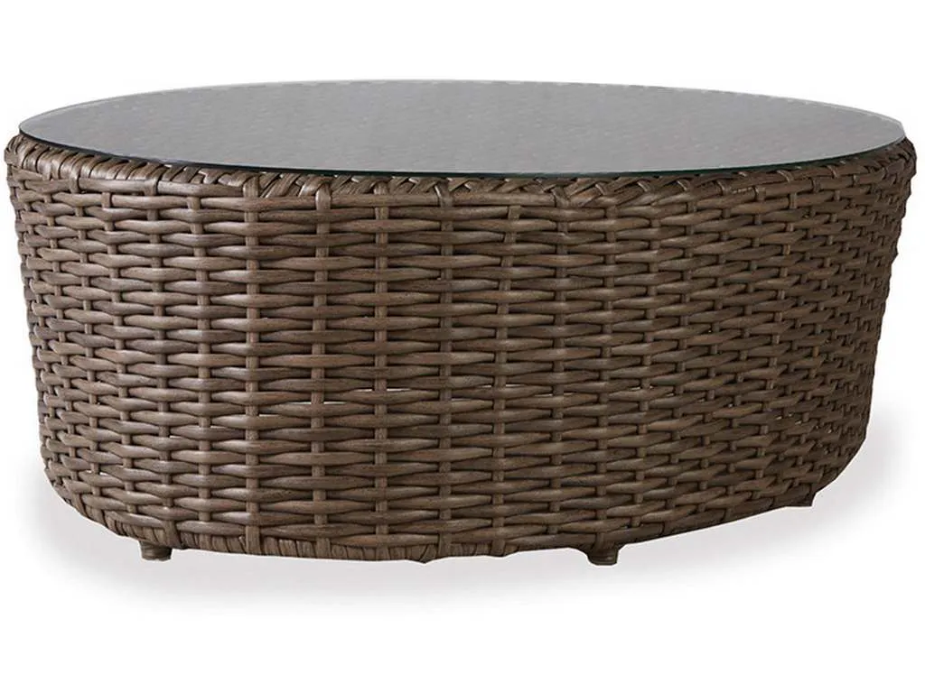 Lloyd Flanders 241044 Largo 48 Inch Oval Cocktail Table