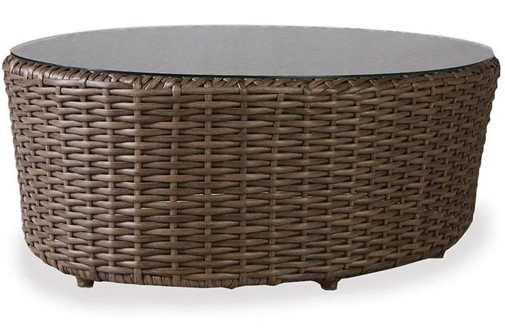 Lloyd Flanders 241044 Largo 48 Inch Oval Cocktail Table Lloyd Flanders 241044 Largo 48 Inch Oval Cocktail Table