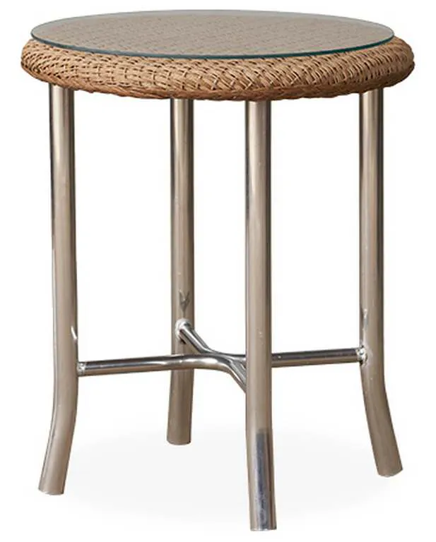 Lloyd Flanders 86120 Universal Loom 20 Inch Round End Table Lloyd Flanders 86120 Universal Loom 20 Inch Round End Table