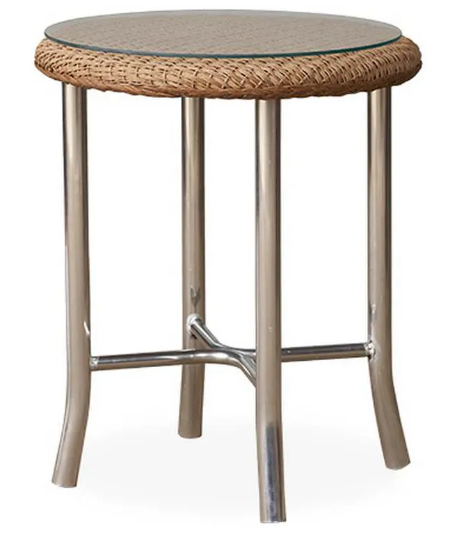 Lloyd Flanders 86120 Universal Loom 20 Inch Round End Table Lloyd Flanders 86120 Universal Loom 20 Inch Round End Table