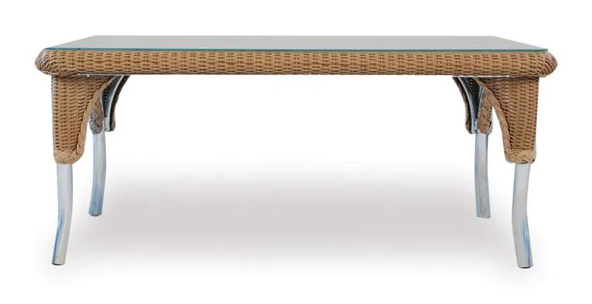 Lloyd Flanders 86242 Universal Loom 42 Inch Rectangular Cocktail Table Lloyd Flanders 86242 Universal Loom 42 Inch Rectangular Cocktail Table