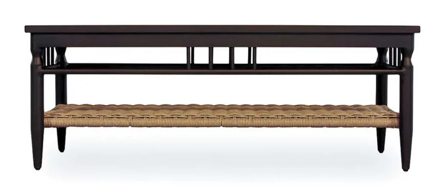 Lloyd Flanders 77346 Low Country 49 Inch Rectangular Cocktail Table Lloyd Flanders 77346 Low Country 49 Inch Rectangular Cocktail Table