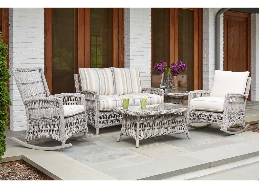 Lloyd Flanders 273144 Mackinac 44 Inch Rectangular Cocktail Table Lloyd Flanders 273144 Mackinac 44 Inch Rectangular Cocktail Table