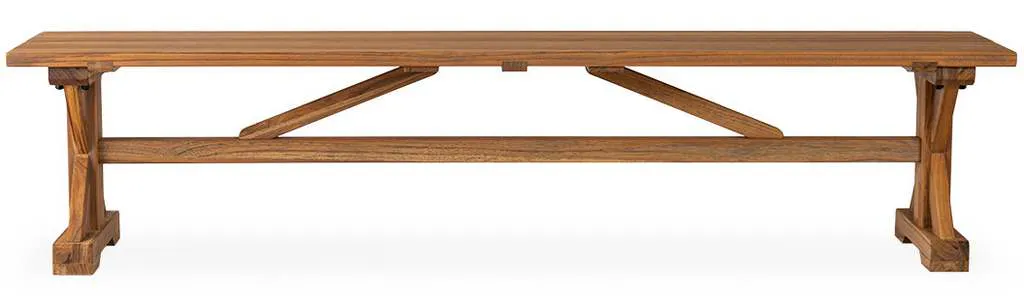 Lloyd Flanders 286127 Teak 79 Inch Dining Bench Lloyd Flanders 286127 Teak 79 Inch Dining Bench