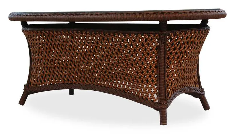 Lloyd Flanders 71952 Grand Traverse 43 Inch Oval Cocktail Table Lloyd Flanders 71952 Grand Traverse 43 Inch Oval Cocktail Table