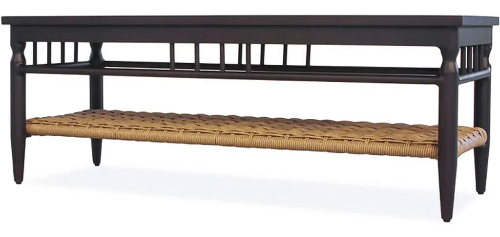 Lloyd Flanders 77346 Low Country 49 Inch Rectangular Cocktail Table Lloyd Flanders 77346 Low Country 49 Inch Rectangular Cocktail Table