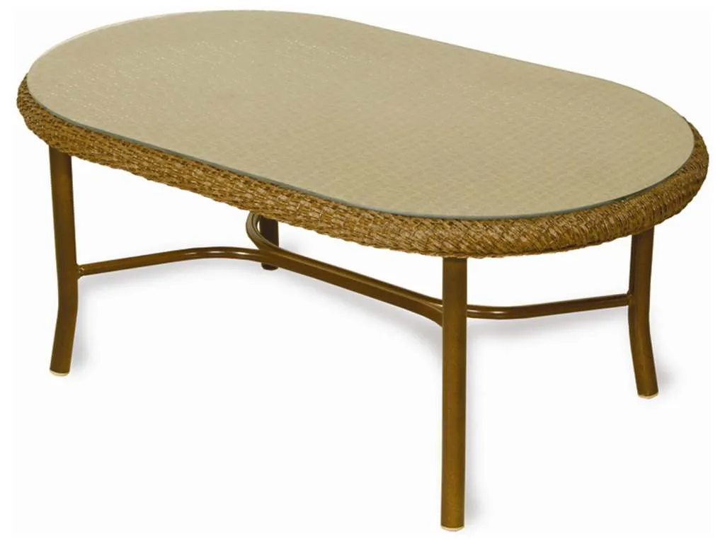Lloyd Flanders 86147 Universal Loom 43 Inch Oval Cocktail Table Lloyd Flanders 86147 Universal Loom 43 Inch Oval Cocktail Table