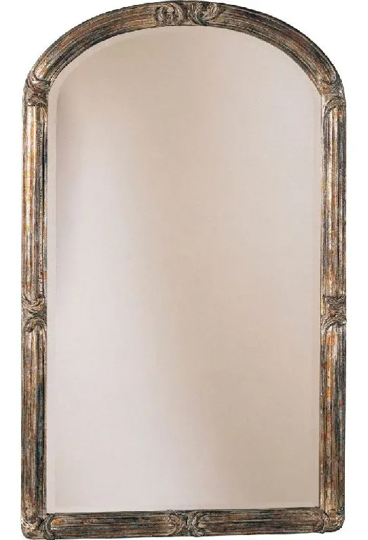 Maitland Smith 8154-28 Arched Mirror Scrolls Leaves Maitland Smith 8154-28 Arched Mirror Scrolls Leaves