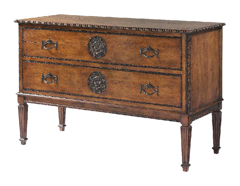 Maitland Smith HM1003 Medallion Chest Of Drawers Maitland Smith HM1003 Medallion Chest Of Drawers