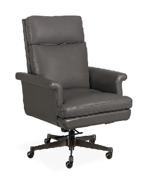 Maitland Smith RA1280ST-QUA-GRA Zeb Swivel Tilt Desk Chair Maitland Smith RA1280ST-QUA-GRA Zeb Swivel Tilt Desk Chair