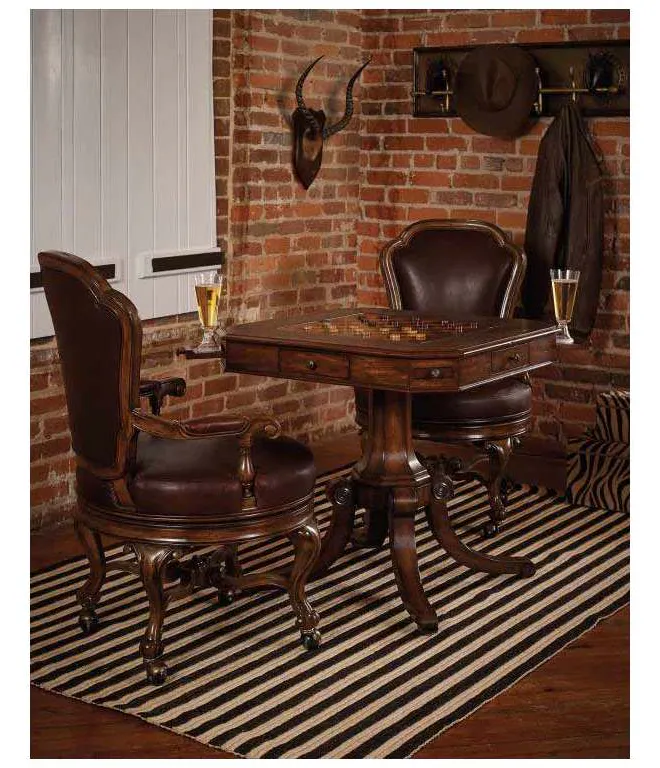 Maitland Smith 8100-31 Choate Game Table Maitland Smith 8100-31 Choate Game Table