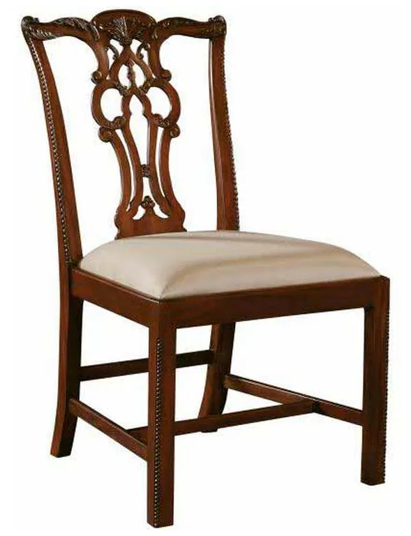Maitland Smith 8100-40 Massachusetts Regency Mahogany Side Chair Maitland Smith 8100-40 Massachusetts Regency Mahogany Side Chair