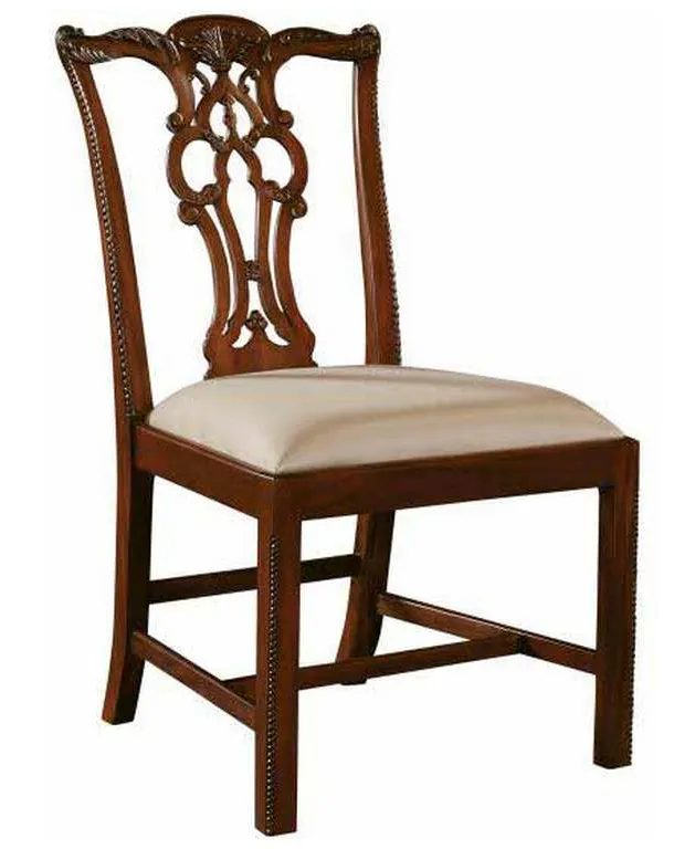 Maitland Smith 8100-40 Massachusetts Regency Mahogany Side Chair Maitland Smith 8100-40 Massachusetts Regency Mahogany Side Chair