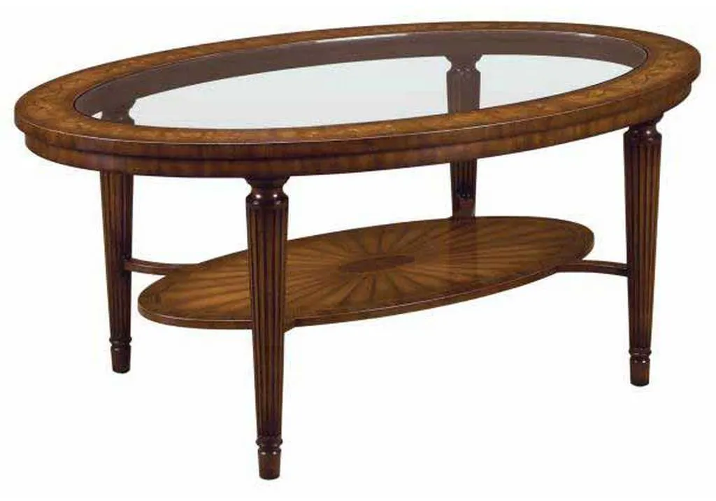 Maitland Smith 8101-33 Marquetry Cocktail Table Maitland Smith 8101-33 Marquetry Cocktail Table