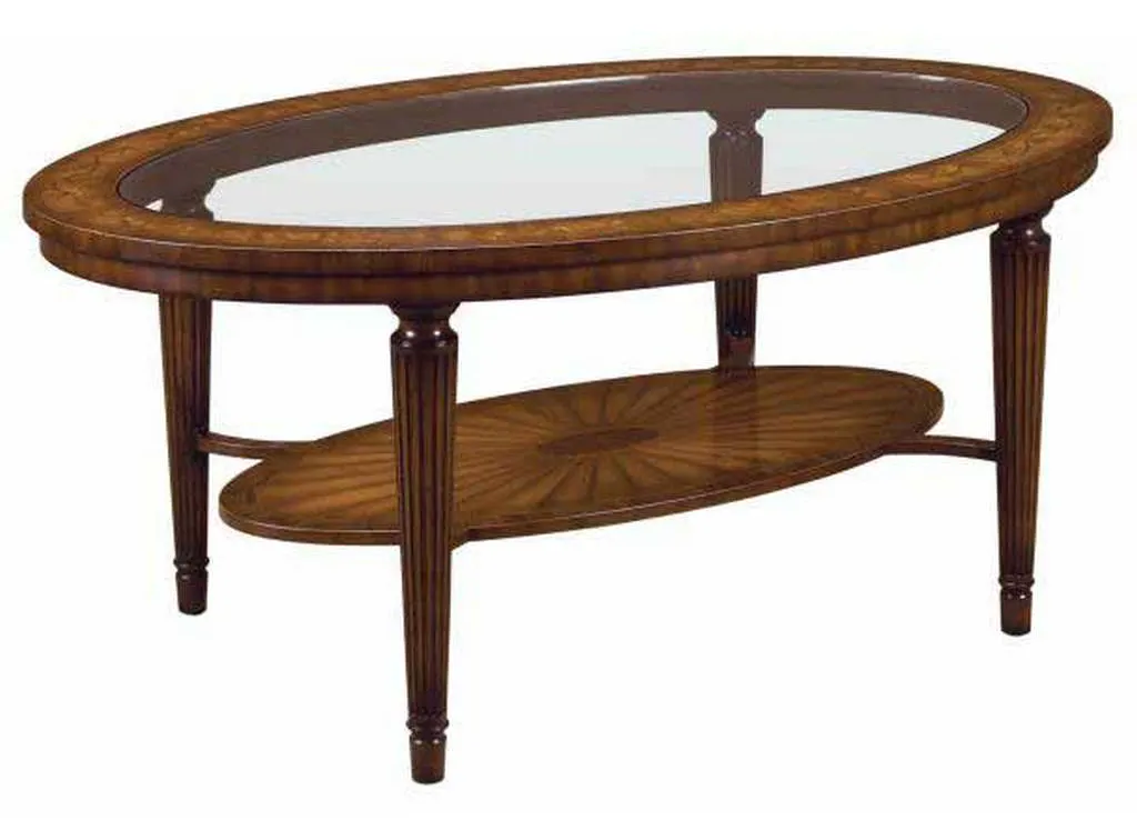 Maitland Smith 8101-33 Marquetry Cocktail Table Maitland Smith 8101-33 Marquetry Cocktail Table