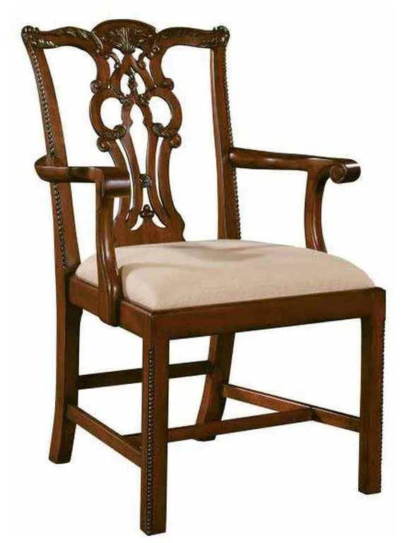 Maitland Smith 8102-41 Massachusetts Aged Regency Arm Chair Maitland Smith 8102-41 Massachusetts Aged Regency Arm Chair