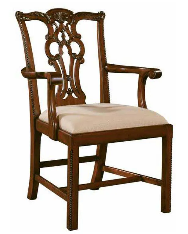 Maitland Smith 8102-41 Massachusetts Aged Regency Arm Chair Maitland Smith 8102-41 Massachusetts Aged Regency Arm Chair