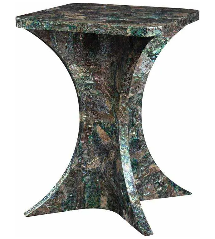 Maitland Smith 8103-30 Paua Accent Table Maitland Smith 8103-30 Paua Accent Table