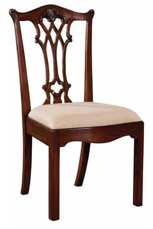 Maitland Smith 8103-40 Connecticut Regency Mahogany Side Chair Maitland Smith 8103-40 Connecticut Regency Mahogany Side Chair