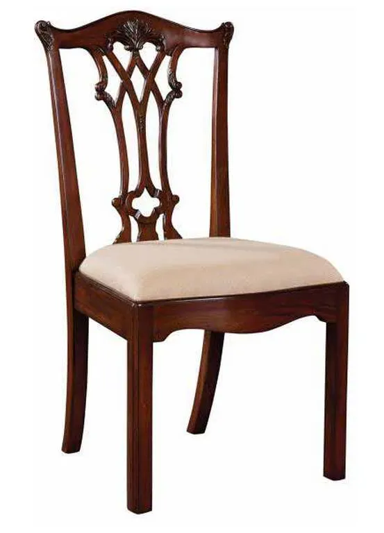 Maitland Smith 8103-40 Connecticut Regency Mahogany Side Chair Maitland Smith 8103-40 Connecticut Regency Mahogany Side Chair