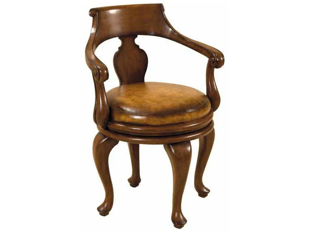 Maitland Smith 8103-43  Contour Game Chair