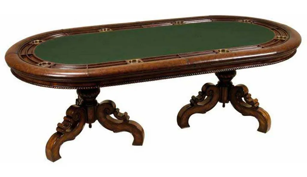 Maitland Smith 8104-31 Texas Holdem Game Table Maitland Smith 8104-31 Texas Holdem Game Table