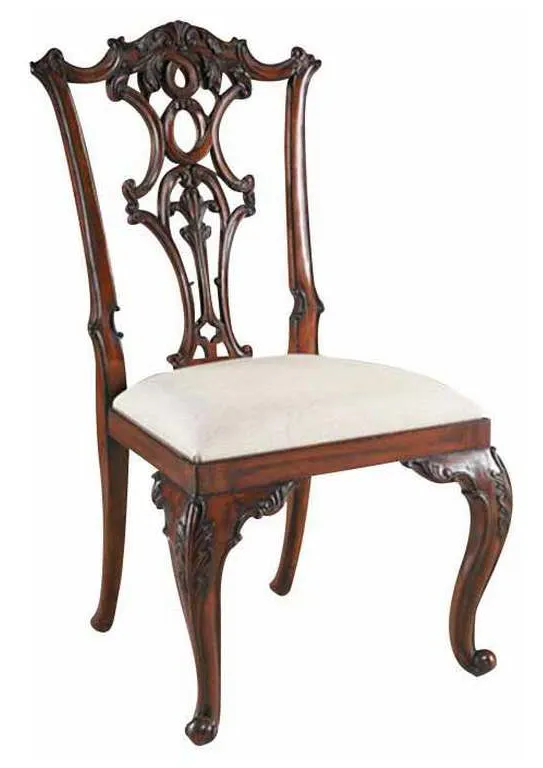 Maitland Smith 8104-40 Cabriole Side Chair Maitland Smith 8104-40 Cabriole Side Chair