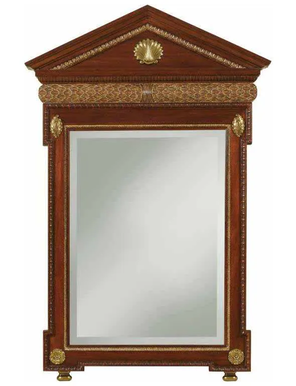 Maitland Smith 8105-28 Knightsbridge Mahogany Mirror Maitland Smith 8105-28 Knightsbridge Mahogany Mirror
