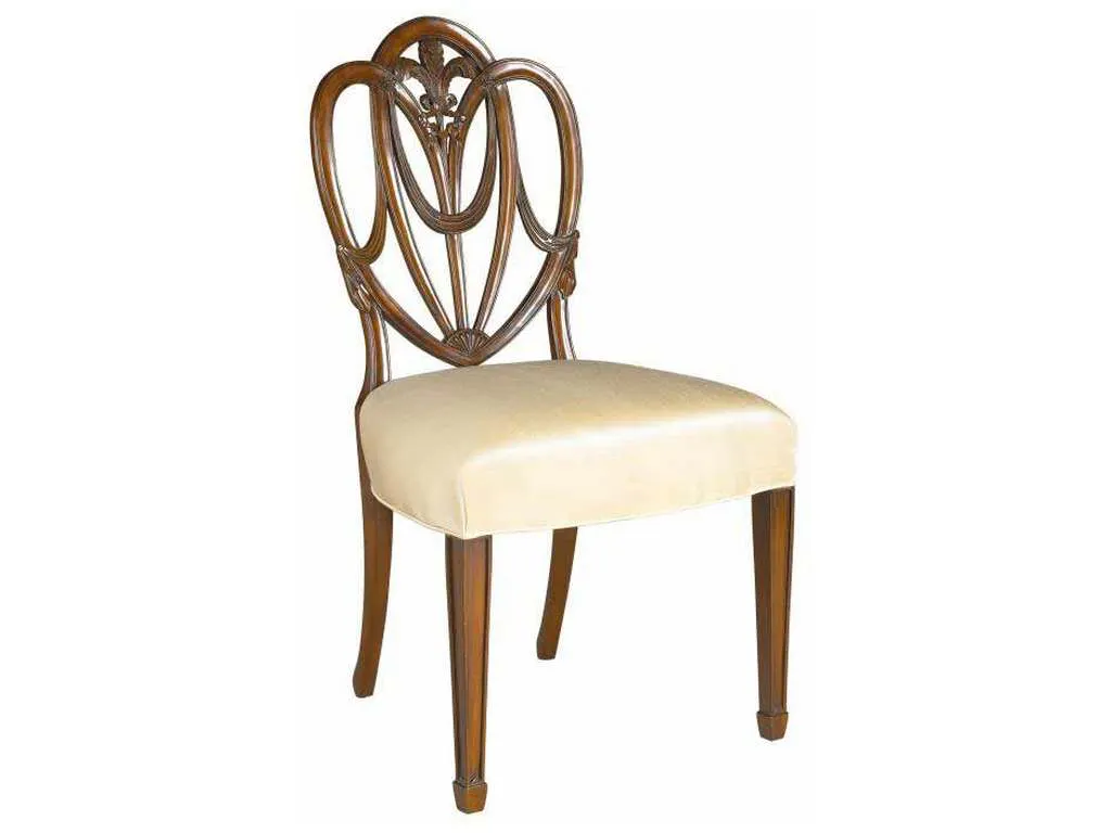 Maitland Smith 8109-40  Heart Side Chair