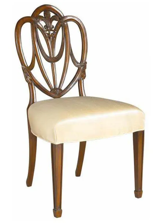 Maitland Smith 8109-40 Heart Side Chair Maitland Smith 8109-40 Heart Side Chair