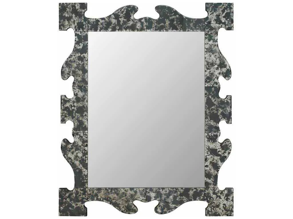 Maitland Smith 8111-28  Hand Antique Mirror Frame Mirror Glass