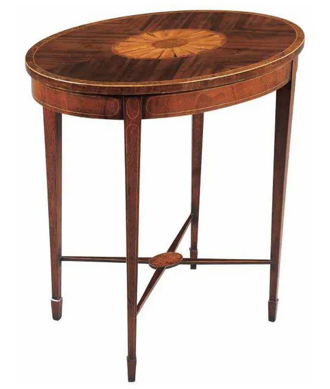 Maitland Smith 8111-30 Petit Occasional Table Maitland Smith 8111-30 Petit Occasional Table