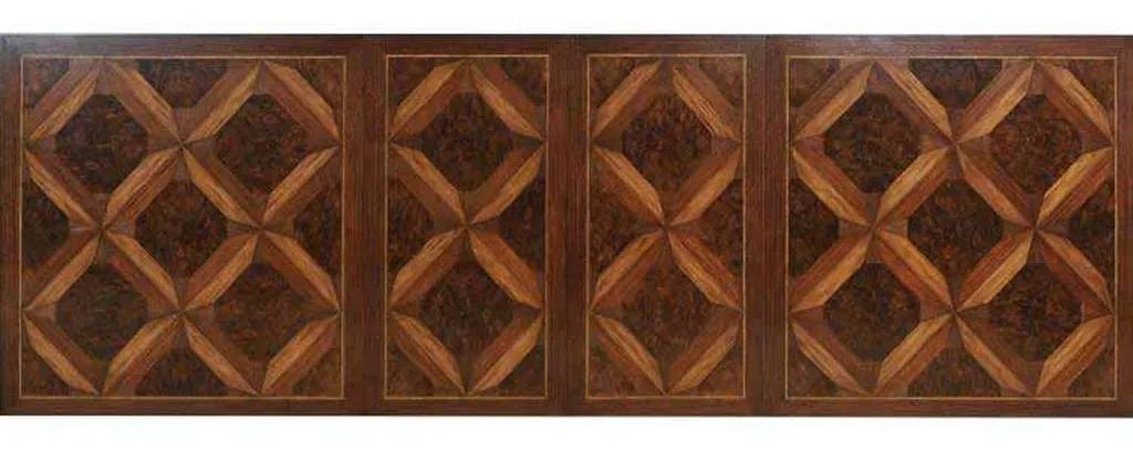 Maitland Smith 8111-35 Dining Table With 2 Leaf Extenders Maitland Smith 8111-35 Dining Table With 2 Leaf Extenders