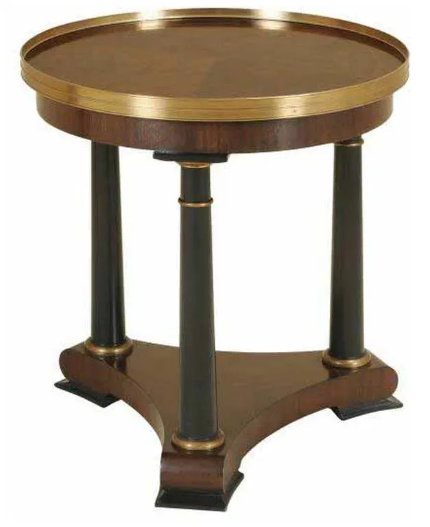 Maitland Smith 8113-36 Palladium Occasional Table. Maitland Smith 8113-36 Palladium Occasional Table.