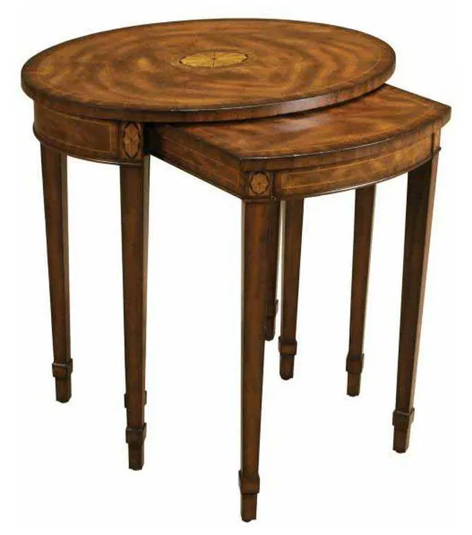 Maitland Smith 8114-32 Marlborough Occasional Table Maitland Smith 8114-32 Marlborough Occasional Table