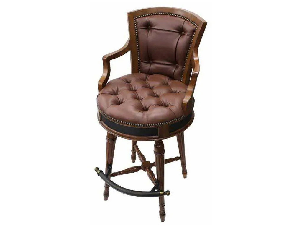 Maitland Smith 8114-42  Tudor Barstool