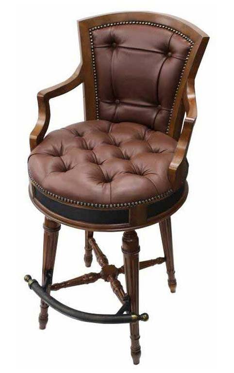 Maitland Smith 8114-42 Tudor Barstool Maitland Smith 8114-42 Tudor Barstool