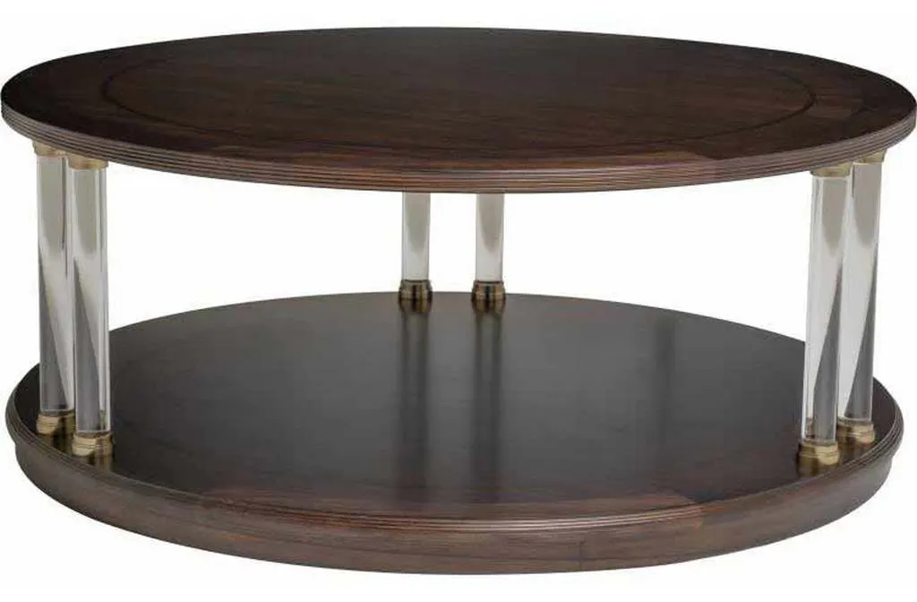 Maitland Smith 8117-33 Ebonized Smoke Paldao Cocktail Table Maitland Smith 8117-33 Ebonized Smoke Paldao Cocktail Table